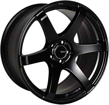Amazon.com: Enkei 485-885-6535BK T6S Tuning Wheel 18x8.5 +35 5x114